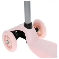 Самокат GRAFFITI Baby, колёса световые PU 120/70 мм, ABEC 7, розовый