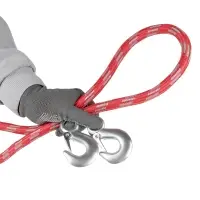 Трос буксировочный веревочный с крюками 10т 4,5м AVS BT-10 в сумке