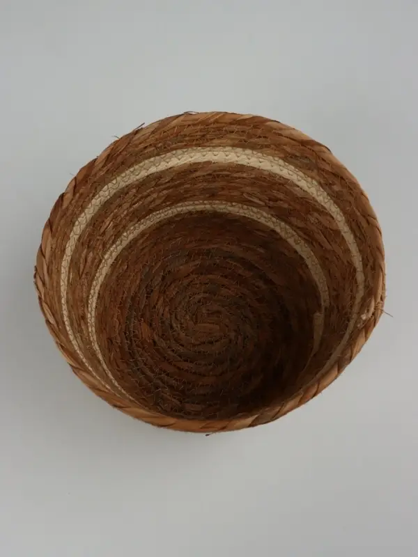 Корзина плетеная (рогоз), D20 H15 B17, 1 шт.