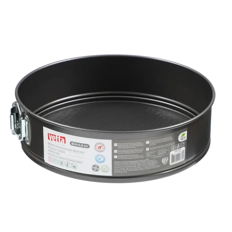 VETTA Форма для выпечки круглая разъемная 24x6,8см SL-4004