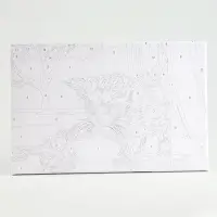 Картина по номерам на холсте с подрамником &laquo;Котёнок с клубком&raquo;, 30&times;20 см