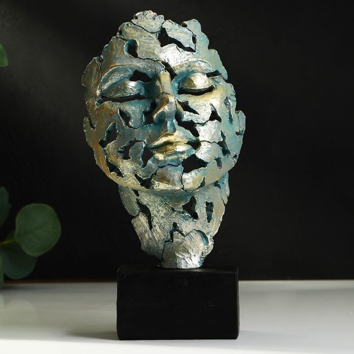 Статуэтка полистоун «Лицо» 29 х 10 х 10 см