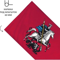Флаг Москвы 90х135 интерьерный