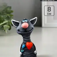Фигурка полистоун &laquo;Кот романтик&raquo;, 8&times;5&times;5 см