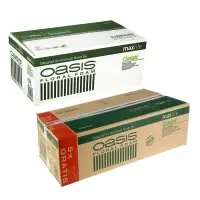 Губка флористическая для живых цветов, букетов &laquo;Оазис Классик&raquo; кирпич, 23&times;11&times;8 см