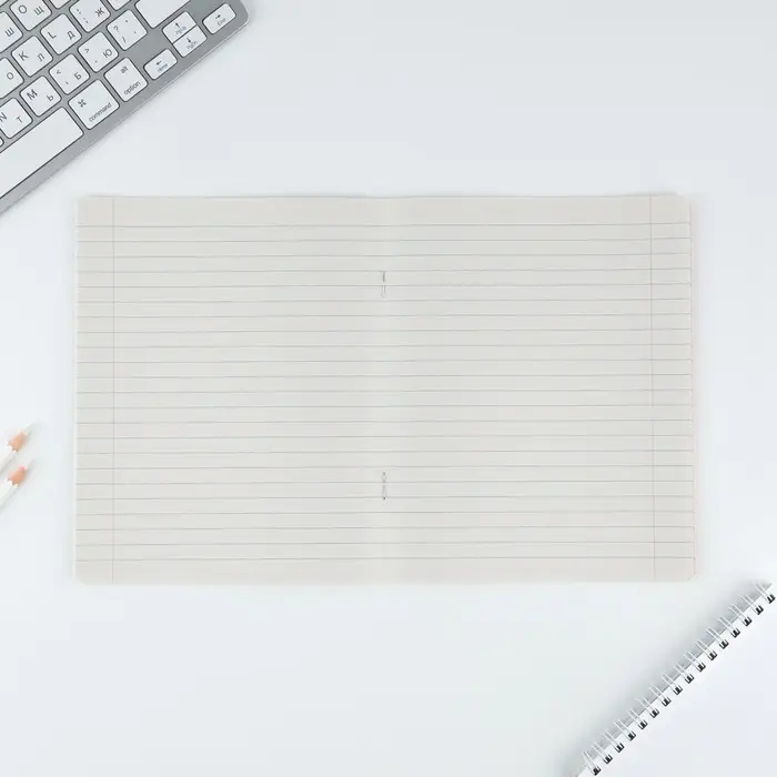 Тетрадь в линейку 12 листов А5, на скрепке &laquo;Аниме&raquo;, обложка мелованный картон, блок №2, 5 видов МИКС