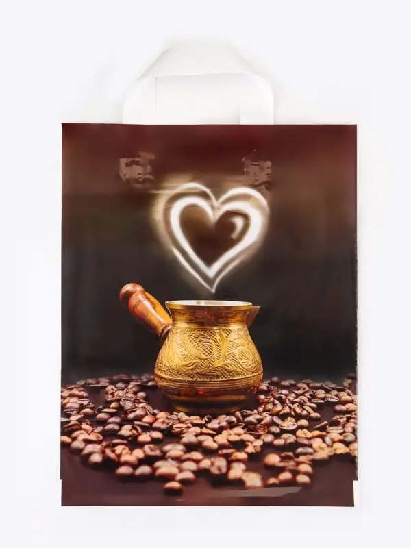 Пакет &laquo;Мгновение&raquo;, полиэтиленовый с петлевой ручкой, 35&times;28 см, 55 мкм