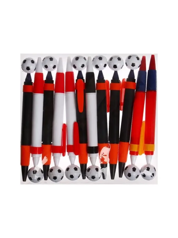 Ручка - прикол шариковая Calligrata «Футбольный мяч», МИКС Ручка - прикол шариковая Calligrata «Футбольный мяч», МИКС