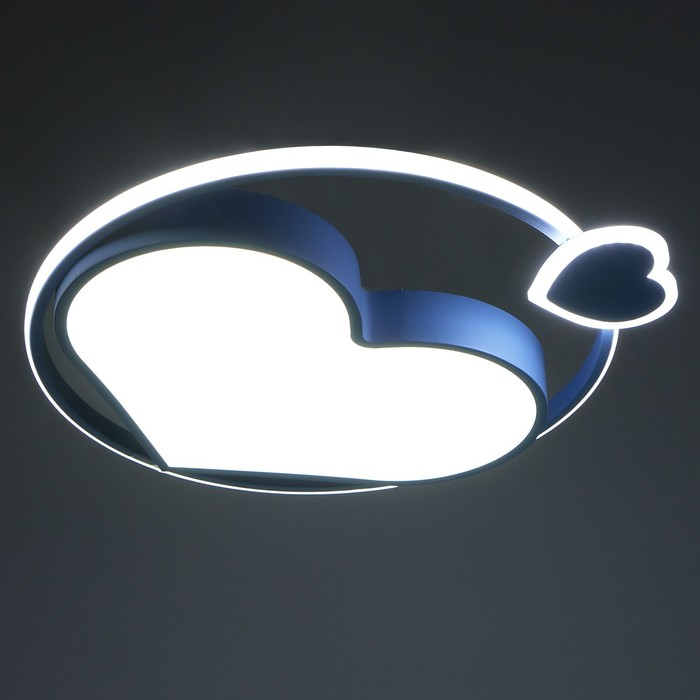 Люстра 1716/3BL LED 80Вт 3000-6000К диммер синий 54х50х6 см BayerLux