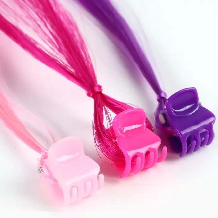 Прядь для волос на крабике, 3 штуки Прядь для волос на крабике, 3 штуки