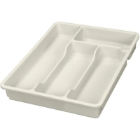 Лоток для столовых приборов раздвижной 373х287х49мм