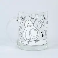 Кружка для росписи "Авокадо" + игрушка (без краски)