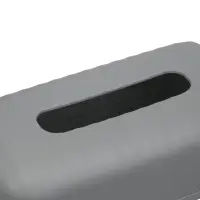 Салфетница тм VETTA Сидней, пластик, PP, серый, 27,4x14x9,2см