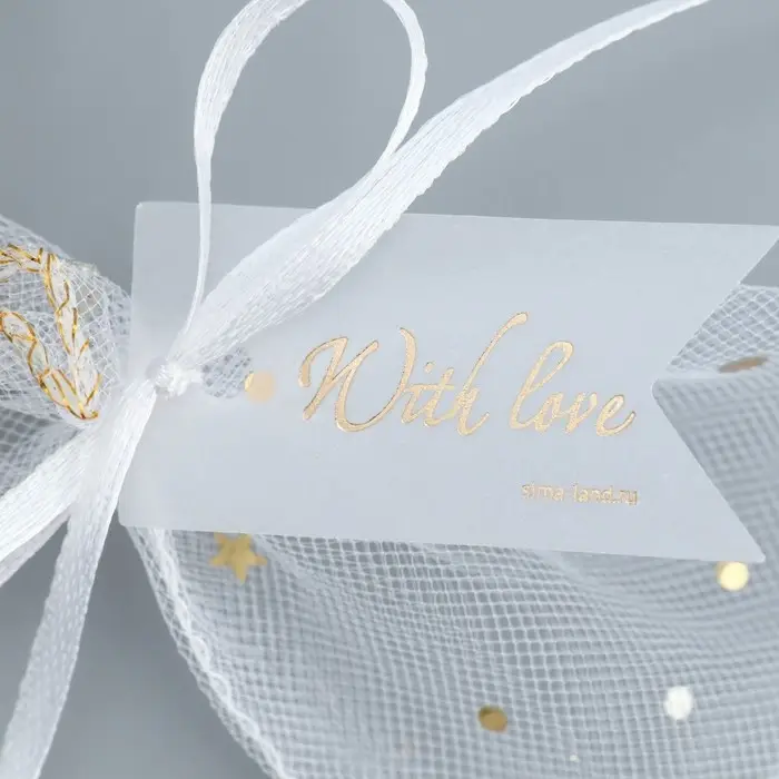 Мешочек подарочный из фатина «Нежность», 7 х 9 см +/- 1.5 см Мешочек подарочный из фатина «Нежность», 7 х 9 см +/- 1.5 см