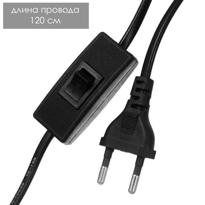 Лампа настольная  Лампа настольная "Яблочко", 25 см, 220V, розовая RISALUX