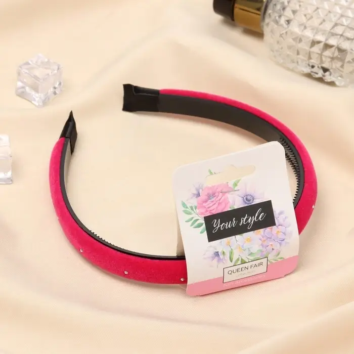 Ободок для волос «Ширли», грация, 1 см, МИКС Ободок для волос «Ширли», грация, 1 см, МИКС