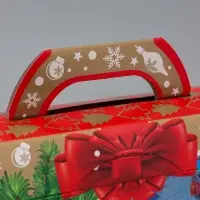 Коробка Новогодняя подарочная "Фотография" 26 х 19,5 х 7,5 см Коробка Новогодняя подарочная "Фотография" 26 х 19,5 х 7,5 см