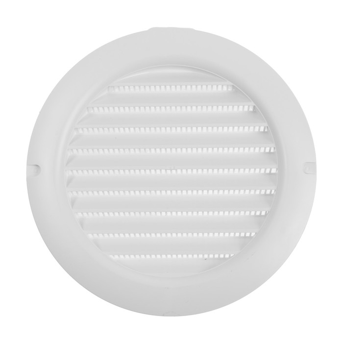 Решетка вентиляционная ZEIN, d=150 мм, круглая, с сеткой, с фланцем, неразъемная Решетка вентиляционная ZEIN, d=150 мм, круглая, с сеткой, с фланцем, неразъемная