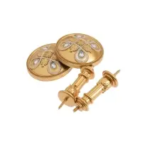 Держатель для штор CAPPIO KS033, d=98 мм, цвет золото с серебром, 2 шт.