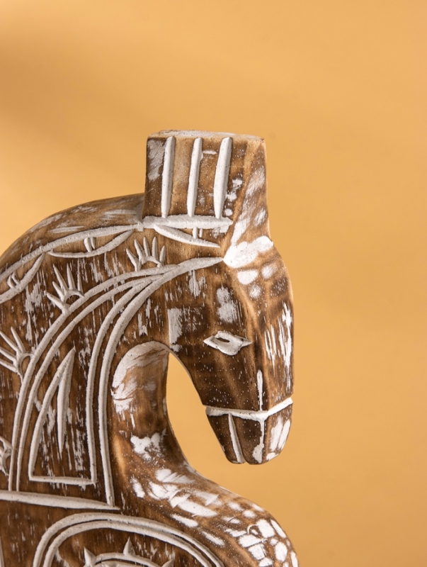 Сувенир «Конь», 25×10×37 см, дерево, коричневый Сувенир «Конь», 25×10×37 см, дерево, коричневый