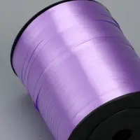 Лента для декора и подарков, сиреневый, 0,5 см х 500 м