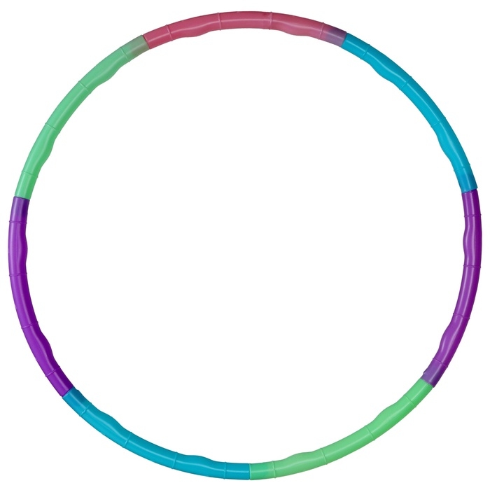 Обруч разборный 65 см, 7 секций Обруч разборный 65 см, 7 секций