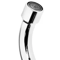 Смеситель для ванны ZEIN Z0155, кран-букса 1/2", душевая лейка и шланг, хром