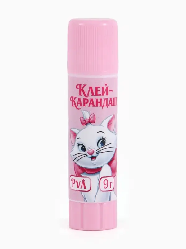 Клей карандаш, 9 г, &laquo;Кошечка&raquo;