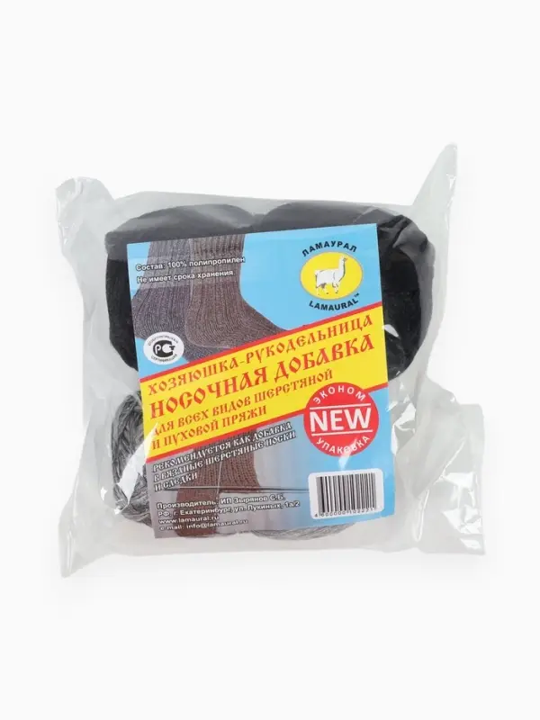 Набор для вязания &laquo;Носочная добавка&raquo; 100% полипропилен 322 м/70 г 2 шт., МИКС