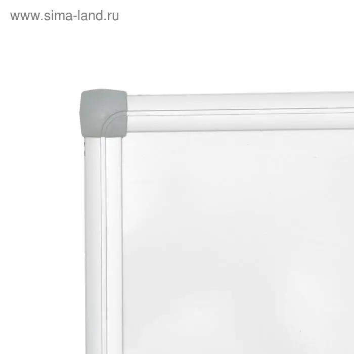 Доска магнитно-маркерная 120&times;240 см, Calligrata СТАНДАРТ, в алюминиевой рамке, с полочкой