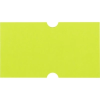 Этикет-лента 21,5х12 желт прям 1000шт/рул 10рул/уп