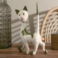 Сувенир дерево "Кошечка" с серым 17х27х7 см Сувенир дерево "Кошечка" с серым 17х27х7 см