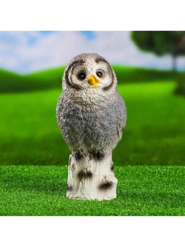 Садовая фигура из гипса &laquo;Сова на дереве&raquo;, 12&times;13&times;25 см, МИКС