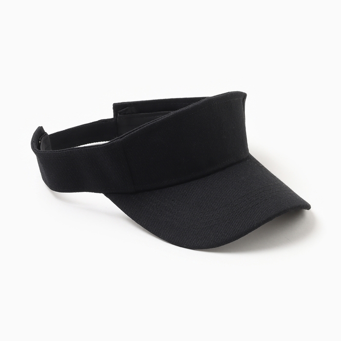 Козырек женский MINAKU, цвет черный, р-р 58