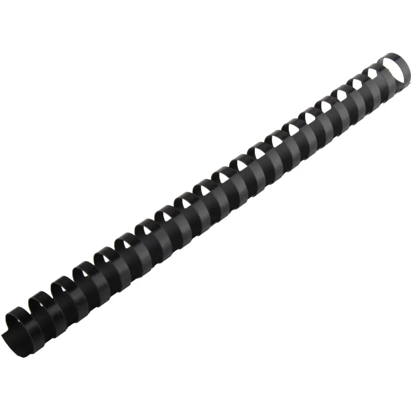 Пружины для переплета пластиковые Attache Economy 22мм черные 50шт/уп