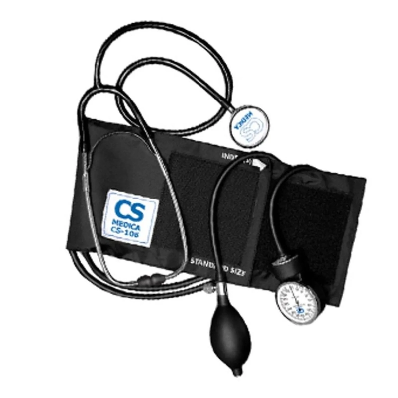 Тонометр механич. CS Medica CS-106 в комплекте с фонендоскопом с поверкой