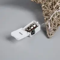 Подвеска световая &laquo;Звезда золотистая&raquo;, 20&times;20&times;5 см, 10 LED, от батареек AG13&times;3, свечение тёплое белое