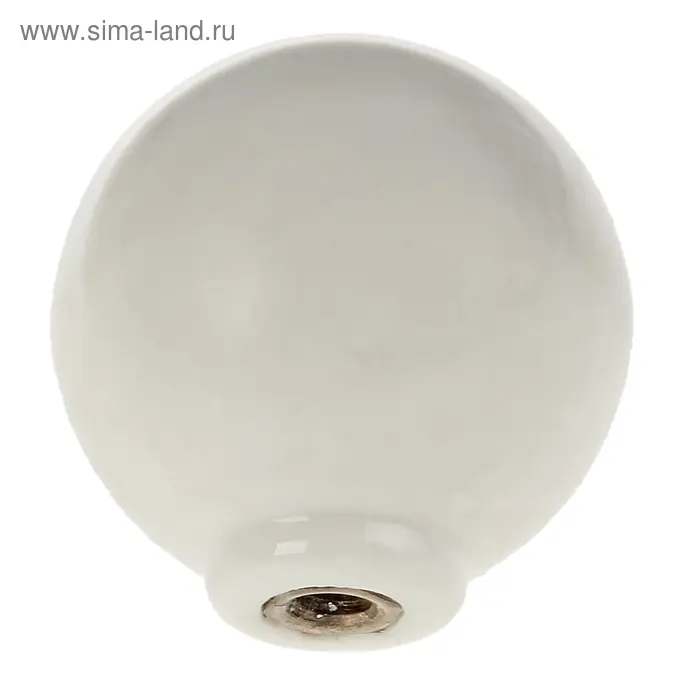 Ручка кнопка PLASTIC 008, пластиковая, белая Ручка кнопка PLASTIC 008, пластиковая, белая