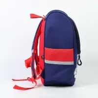 Ранец с эргономичной спинкой квадратный "Ракета"