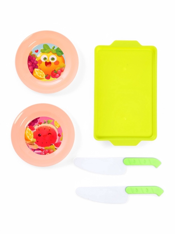 Игровой набор Игровой набор "Супершеф" корзина с продуктами и посудкой, 28 предметов