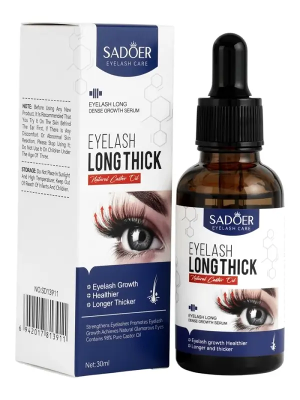 Сыворотка для ресниц Sadoer, 30 мл