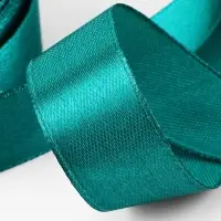 Лента атласная, 20 мм, 23&plusmn;1 м, зелёная №126