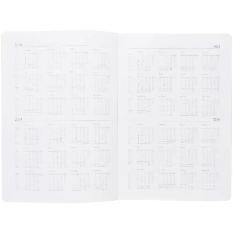 Ежедневник New Factor Metal, оранжевый