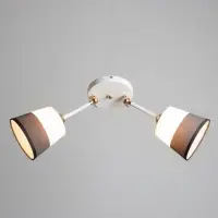 Люстра &laquo;Селена&raquo; 2хЕ27 40 Вт бело-золотой 54&times;15&times;25 см