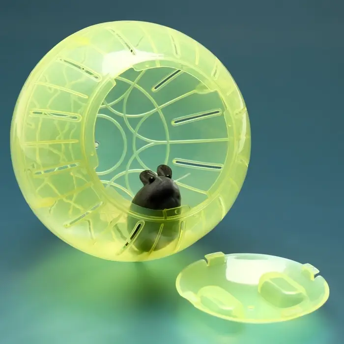 Шар для грызунов &laquo;Пижон&raquo;, 14.5 см, жёлтый