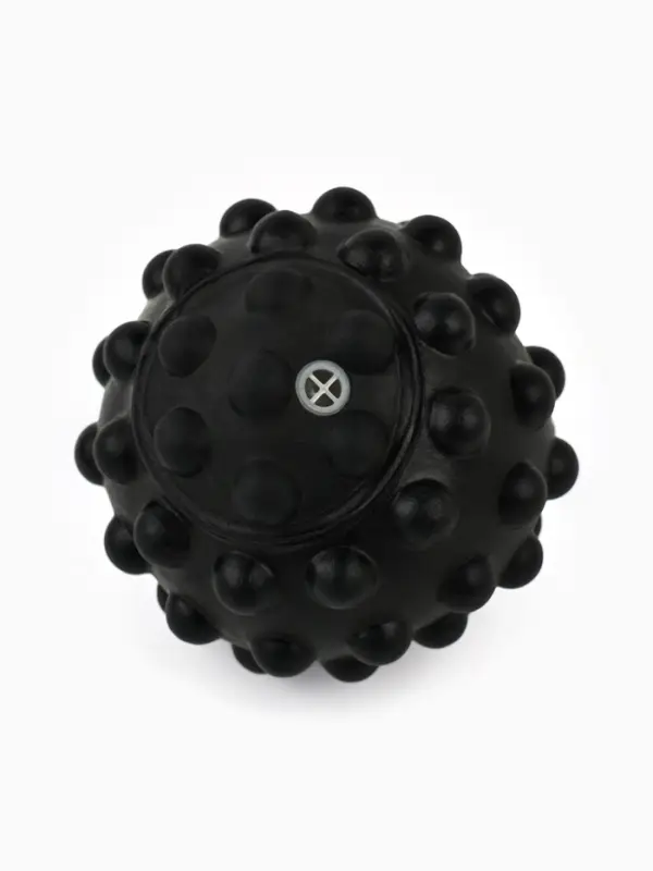 Игрушка пищащая Игрушка пищащая "Мячик" для собак, 6,5 см, черная