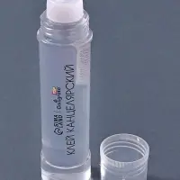 Клей канцелярский, набор, 2 штуки, с силиконовым аппликатором