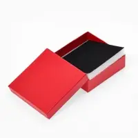 Коробочка подарочная под набор &laquo;Минимал&raquo;, 9&times;9 см, (полезная часть 8.5&times;8.5 см), красная