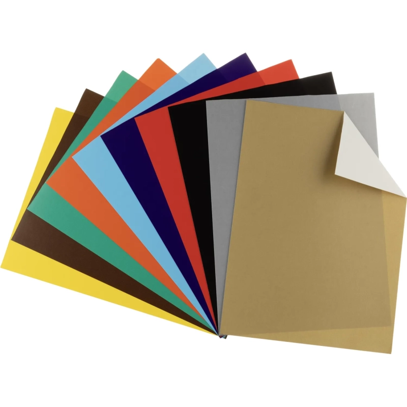 Картон цветной ПРИНЦЕССА А4,10л,мел.картон с белым оборотом,200г/м2 69972