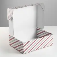 Коробка подарочная новогодняя складная &laquo;Новогодняя&raquo;, 30.5&times;22&times;9.5 см, Новый год